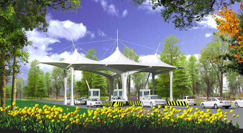 文化公園膜結構